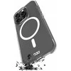 Puro Impact skaidrus D3O MagSafe Silicone dėklas skirtas iPhone 16 Pro Max - skaidrus