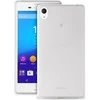 PURO Ultra Slim 0.3 Cover MFX – dėklo rinkinys + folija Xperia M4 AQUA ekranui (permatoma)