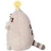 Pusheen - pliušinis talismanas gimtadienio kepurė 14 cm