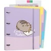 Pusheen - A4 segtuvas iš Moments kolekcijos su lakštais (4 žiedai, elastinė juosta)