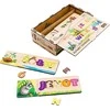 Puzzleok DėlionėOK Dėlionė Gyvūnų abėcėlė Dėlionė Mokymasis Rašymas Skaitymas Gyvūnai