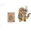 PuzzleOK Medinė dėlionė 130 vnt. - Triceratopsas