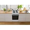 Viryklė Gorenje Cooker | GE5A21WH | Hob type Electric | Oven type Electric | Baltas | Plotis 50 cm | Grilling | Gylis 59.4 cm | 68 L