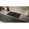 Siemens iQ500 ED851HQ26E, Juoda, Įmontuojama, 80 cm, Indukcinė kaitlentė su zonine funkcija, Stiklas, 4 zona(-os)
