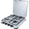 PROMIS KG400 Four-burner gas stove sidabrinis