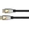 PYTHON Python DisplayPort 2.0 kabelis nailonu pintas juodas 1 m