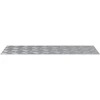 Laiptų danga Stačiakampio 2 pcs Sidabro 80 x 30 cm Aliuminis