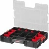 Qbrick System Organizer 400 atidarytas su vidinėmis pertvaromis