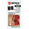 QBRICK ONE smulkmenų dėtuvių jungiamieji adapteriai