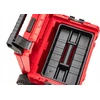 Q-Brick QBRICK PRO tool box with wheels 2.0 PLUS Raudonas | QBrick