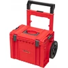 Q-Brick QBRICK PRO tool box with wheels 2.0 PLUS Raudonas | QBrick