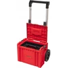 Q-Brick QBRICK PRO tool box with wheels 2.0 PLUS Raudonas | QBrick