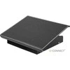 Laikiklis Q-Connect Kojų kėdutė Q-Connect 41,5 x 42,6 cm metalinė juoda