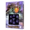 Q Workshop Call Of Cthulhu Orient Express Kauliukų Rinkinys Juodos Ir Violetinės Spalvos