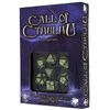 Q Workshop Call Of Cthulhu 7th Edition Kauliukų Rinkinys Juodos Ir Žalios Sp