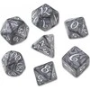 Q Workshop Classic RPG Kauliukų Rinkinys Dūmų Ir Baltos Spalvos