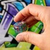 Q WORKSHOP Graffiti stalo RPG kauliukų rinkinys, 7 vnt – spalvoti full art