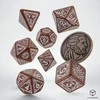 Q Workshop The Witcher kauliukų rinkinys. Geraltas – Roach kompanionas