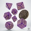 Q Workshop The Witcher Dandelion Viscount De Lettenhove Kauliukų Rinkinys Violetinės Ir Auksinės Sp