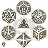 Dėlionė Q Workshop Dwarven Kauliukų Rinkinys (Smėlio Ir Juodos Spalvos)