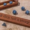 RPG Priedai - Q-Workshop RPG Kauliukų Dėžutė Sapeli Medis Magnetinis Uždarymas