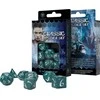 Dėlionė Q Workshop Classic RPG Kauliukų Rinkinys Audringos Ir Baltos Spalvos