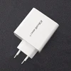 QOLTEC 51715 Įkroviklis 63W 5-20V 1.5-3A USB tipas C PD USB QC 3.0 Baltas