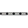 QOLTEC 54475 Patch panel RACK 24 jungtys kat.5E UTP Juodas