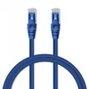 Qoltec kabelis UTP jungiamasis laidas | CAT6 | 2 x RJ-45 | 3m | Didelės spartos | Auksinis