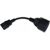 QOLTEC 53906 Adapteris IEC 320 C14 SCHUKO 0,15M