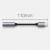 Qoltec USB-C adapteris su 3.5 mm jungtimi 10 cm aliuminis