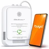 Qoltec 52651 gamtinių dujų nuotėkio jutiklis | CH4 detektorius | NG | Tuya | Wi-Fi | 85dB signalizacija | LED