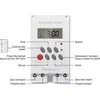 QOLTEC 50629 Elektroninis laikmatis PC0629 DIN bėgiui / LCD
