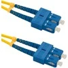 Qoltec OPTIX Šviesolaidinis jungiamasis laidas SM SC/UPC-SC/UPC DUPLEX 3m