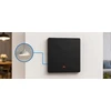 Qoltec 52722 Smart 1-Gang Light Switch | Wi-Fi | Timer | Tuya | Smart life | Juodas
