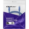 Qoltec UTP kabelis Patchcord CAT6 2xRJ45 1m aukštos spartos