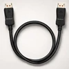 Qoltec Ultraszybki Kabelis DisplayPort v2.1 | Full HD | 4K 8K | 54Gb/s | UHBR13.5 | 0.5m