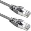 Tinklo laidas Kabelis sujungimo ftp cat5e 2 x rj-45 5 m didelės spartos auksinis ekranuotas Qoltec