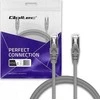 Qoltec FTP kabelis Patchcord CAT5e 2xRJ45 1m auksuotas
