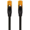 Qoltec CAT6 UTP tinklo kabelis 2xRJ45 30m juodas