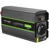QOLTEC 51933 grynos sinusinės bangos keitiklis, monolitinis / 600 W / 1200 W / 12 V–230 V