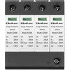 QOLTEC 52588 kintamosios srovės viršįtampio iškroviklis / 4P / 420V / T2 / BC