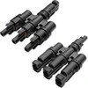 QOLTEC 52600 saulės kolektoriaus jungtis / MC4 jungtis / tipas T / 1000V / 30A