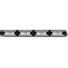 QOLTEC 54474 Patch panel RACK 24 jungtys Cat 6 UTP Juodas
