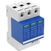 QOLTEC 52586 DC apsaugos nuo viršįtampių iškroviklis / 3P / 1000V / T2 / BC