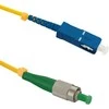 Qoltec FC/APC – SC/UPC šviesolaidinis pataisos laidas | Vienmodis | 9/125 | G652D | Simplex | 15m