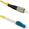 Qoltec FC/UPC – LC/UPC šviesolaidinis pataisos laidas | Vienmodis | 9/125 | G652D | Simplex | 10m