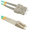 QOLTEC 54352 Qoltec Optic Patchcord LC/UPC - SC/UPC Multimode 50/125 OM4 Duplex 10m