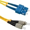 Qoltec SC/UPC – FC/UPC šviesolaidinis pataisos laidas | Vienmodis | 9/125 | G652D | Dvipusis | 3 m