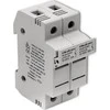 QOLTEC 52583 Saugiklio pagrindas Nuolatinės srovės saugiklis / 2P / 1000V / 20A / 10x38 / saulės
